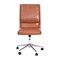 Merrick Lane Artemis Mid-Back Armless Home Office Chair with Height Adjustable Swivel Seat and Five Star Chrome Base